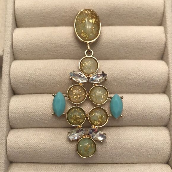 Island | Chandelier Earrings | 2.25” Length - Picture 2 of 3